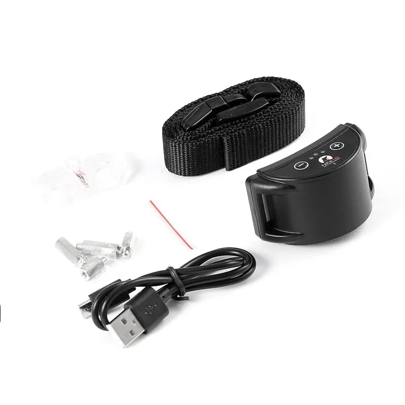 Pet Dog Rechargeable Anti Bark Collar Control Train Waterproof Stop Barking for Small Dog Waterproof Ultrasonic Training Collars