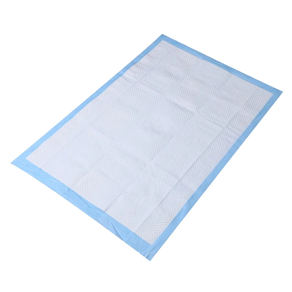 Super Absorbent Antibacterial Deodorant Puppy Pads Diapers Pet Training Wee Wee Pads 60x60cm - L Dog toilet mat