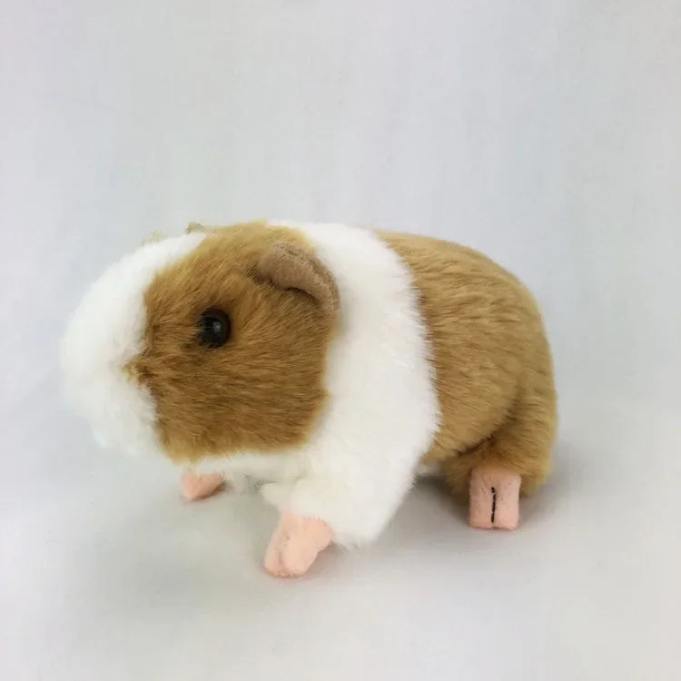 [Funny] Zoo 18cm Simulation Lifelike Guinea Pig Plush Toys Soft mouse Stuffed Animals doll Birthday christmas Gifts for kids
