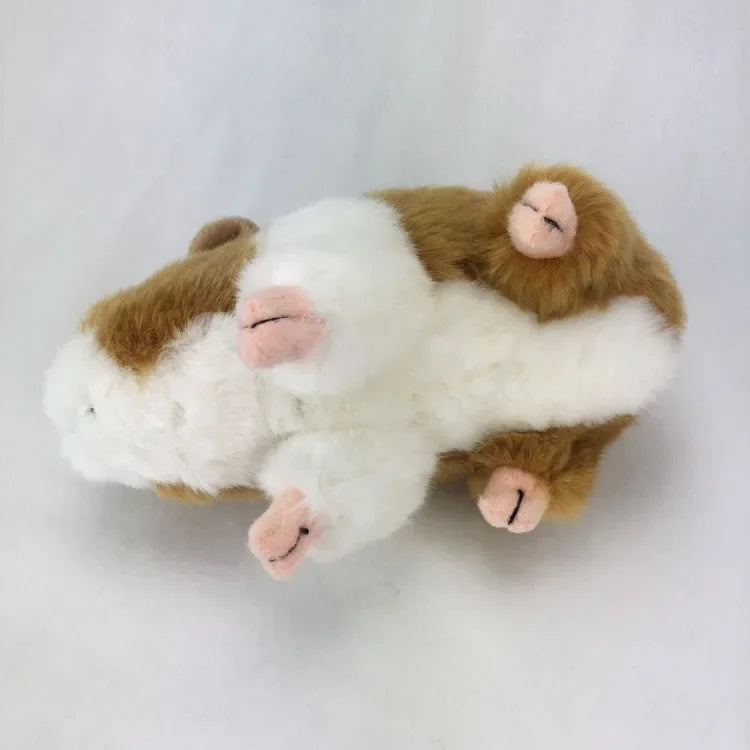 [Funny] Zoo 18cm Simulation Lifelike Guinea Pig Plush Toys Soft mouse Stuffed Animals doll Birthday christmas Gifts for kids