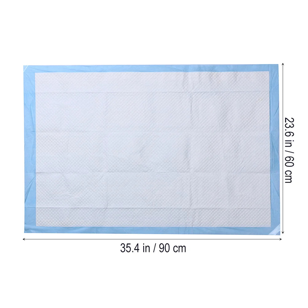 Super Absorbent Antibacterial Deodorant Puppy Pads Diapers Pet Training Wee Wee Pads 60x60cm - L Dog toilet mat