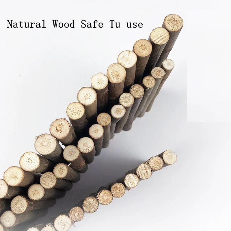Small Pet Molar Willow Branch Rabbit Accessories Hamster Molar Supplies Totoro Climbing Ladder Fence Arch Bridge Toy