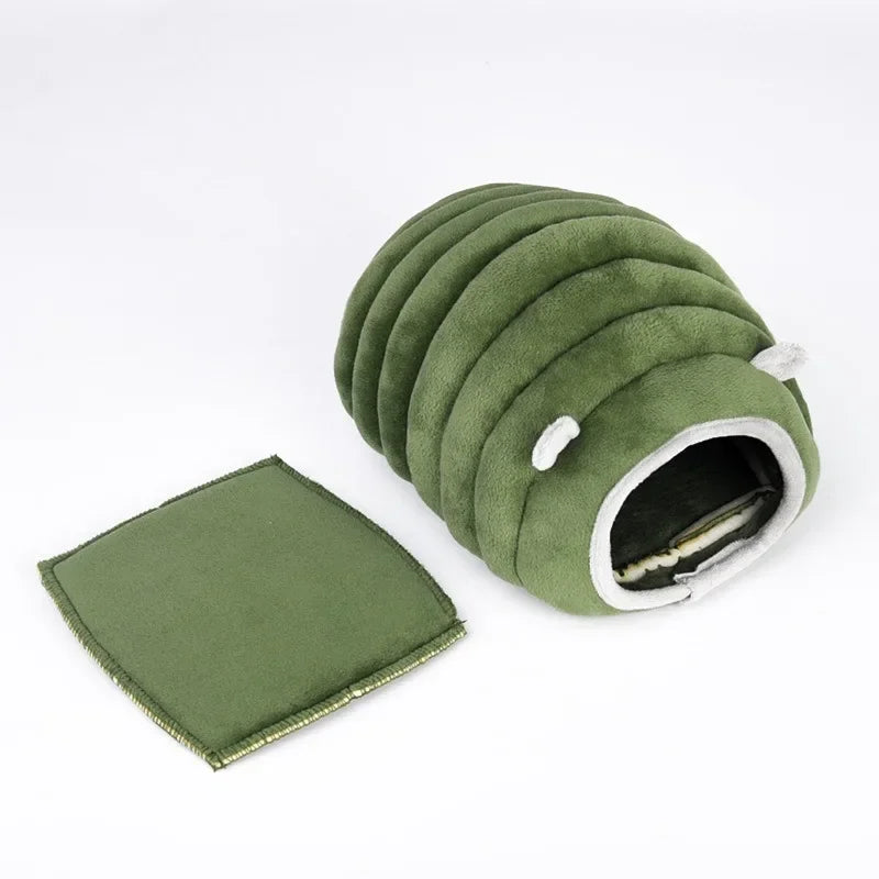 Guinea Pig house Hamster Hideout Large Cave Cotton House Small Animal Nest Winter Warm Pet Bed For Rodent/Guinea Pig/Rat