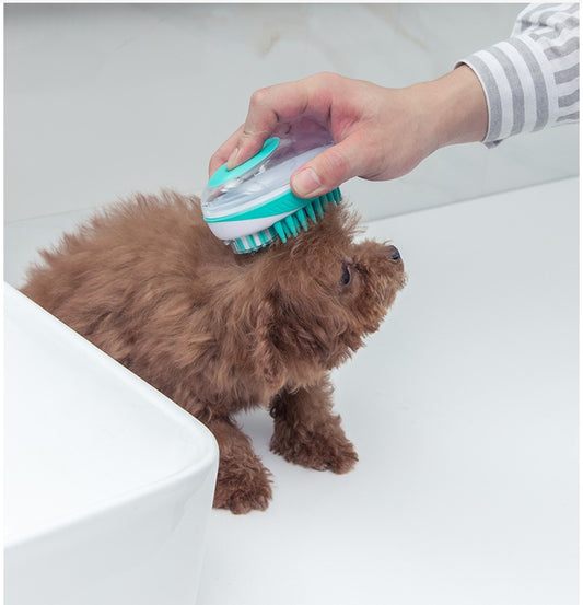 Huisdierbadmassageborstel voor cavia's ,katten en honden